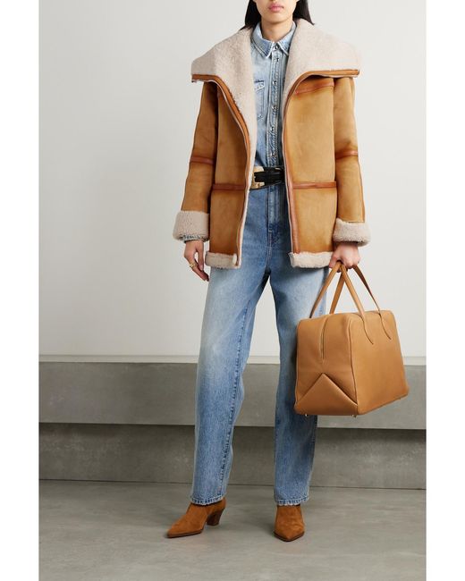 Halfboy Natural Shearling Jacket