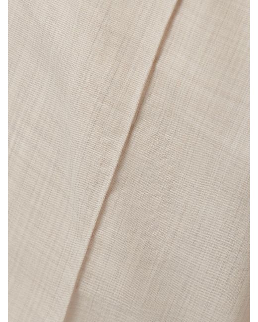 Tibi White Scottie Woven Pants