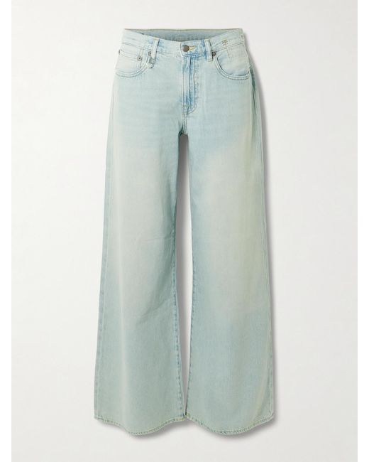 R13 Blue D'Arcy Flared Jeans