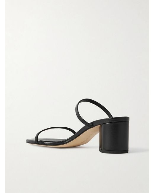 Aeyde Black Annika Leather Mules
