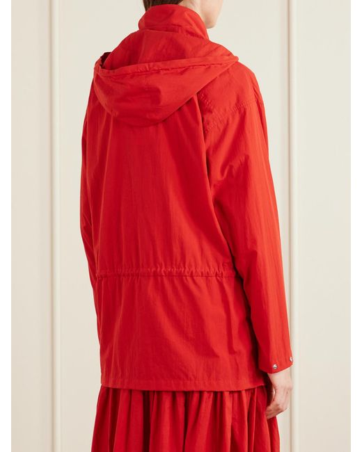 Auralee Red Cotton Jacket