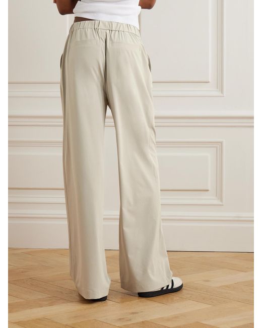 Varley Natural Kayson Hose Mit Weitem Bein Aus Recyceltem Stretch-Material Mit Falten