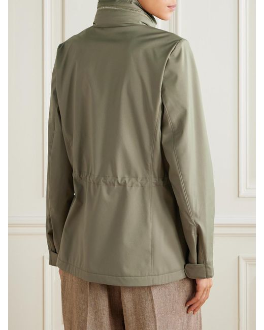 Loro Piana Green Traveller Shell Jacket