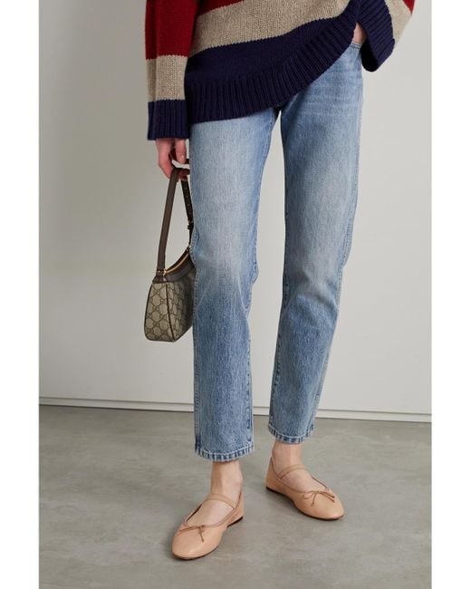Loeffler Randall Natural Leonie Ballerinas Aus Leder