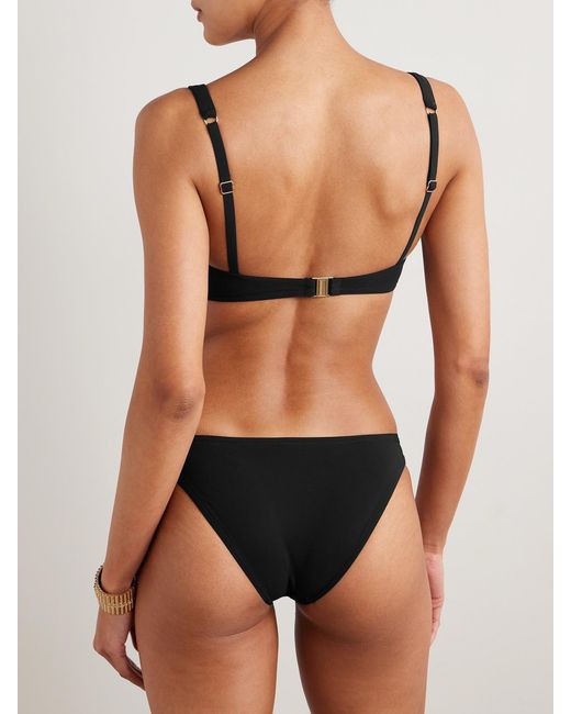 Zimmermann Black Rhiannon Cutout Bikini