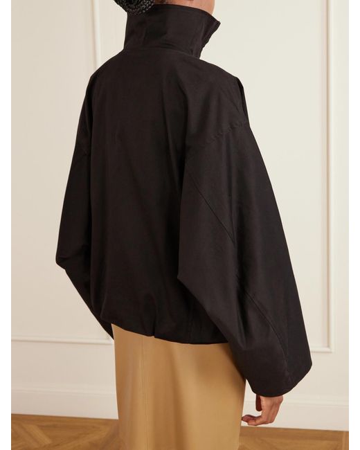 Nour Hammour Black François Cotton-Blend Canvas Jacket