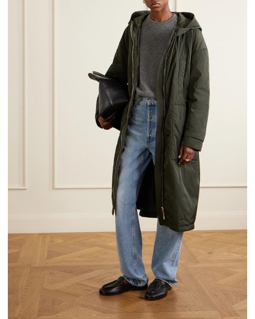 Max Mara Black Padded Shell Coat