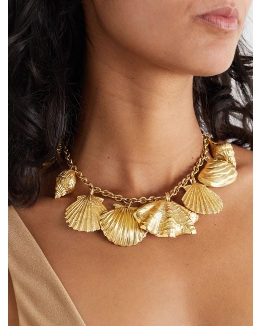 Chloé Metallic Tone Necklace