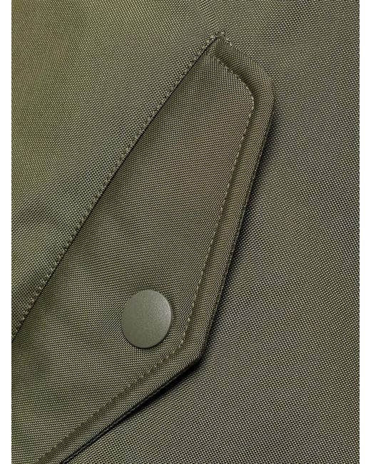 Wardrobe NYC Green Reversible Quilted Shell Bomber Jacket