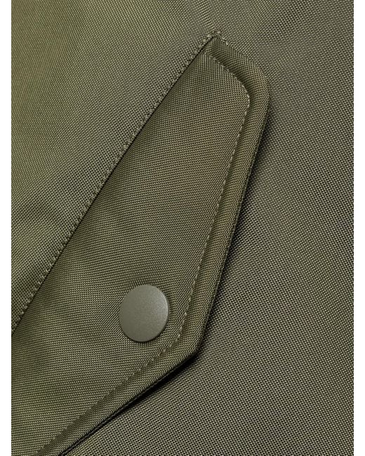 Wardrobe NYC Green Reversible Quilted Shell Bomber Jacket