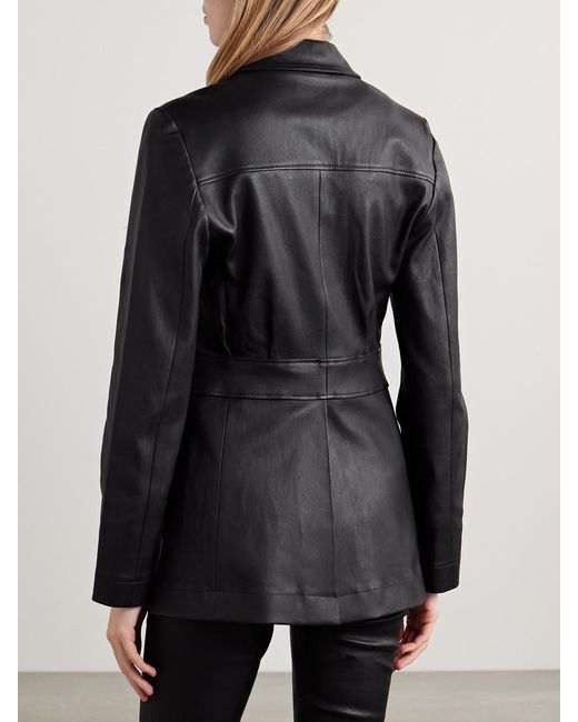 Stouls Black Leon Leather Jacket