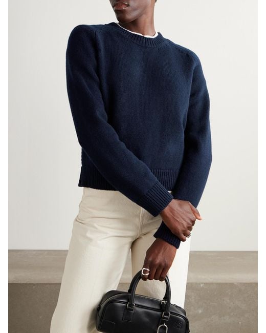 &Daughter Blue Pullover Aus Wolle