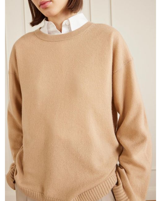 Allude Natural Cashmere Sweater