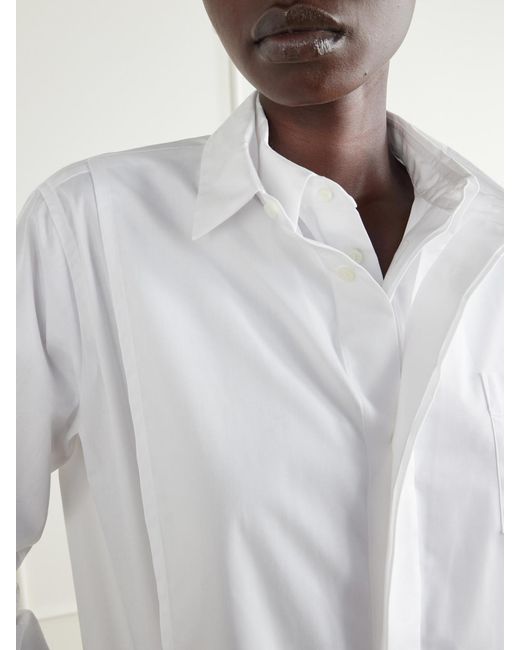 Sacai White Poplin Shirt