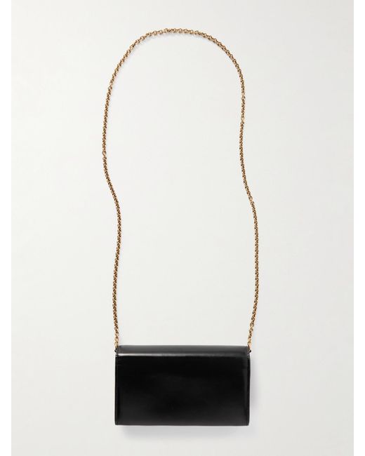 Chloé White Iconic Schultertasche Aus Leder Mit Verzierung