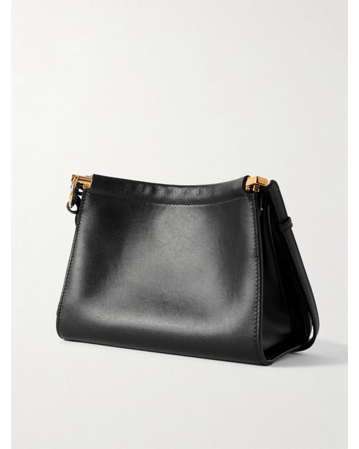 Alaïa Black Le Click Kleine Schultertasche Aus Leder