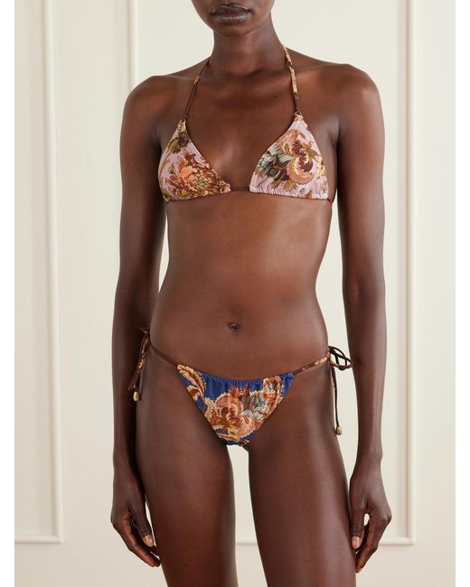 Zimmermann White Aster Bikini