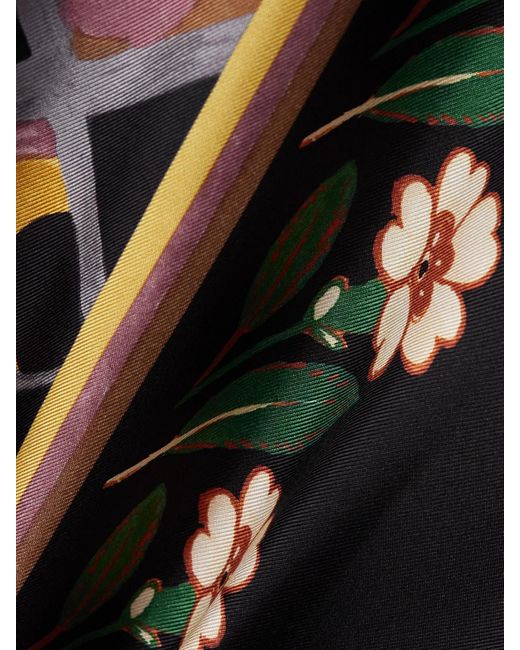 LaDoubleJ Black Boy Printed Silk-Twill Shirt