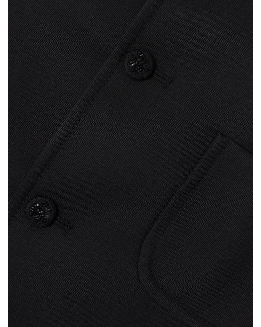 Loro Piana Black Spagna Bead-Embellished Wool And Silk-Blend Jacket