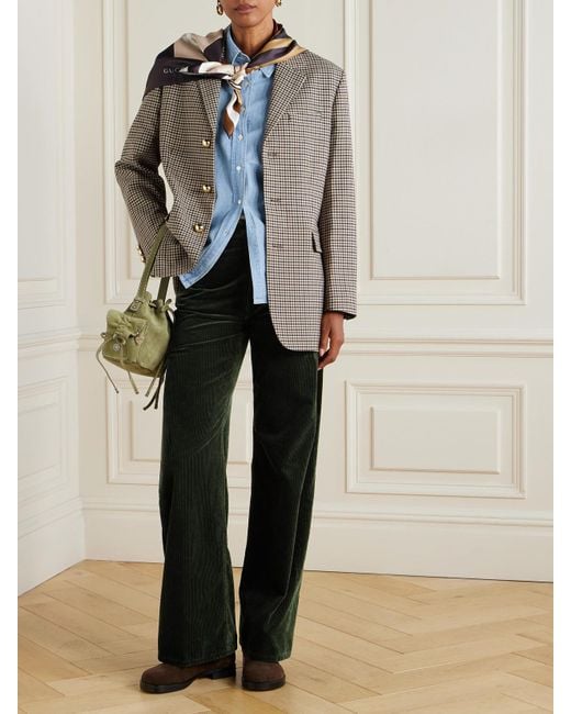 Polo Ralph Lauren Black Hose Mit Weitem Bein Aus Baumwollcord