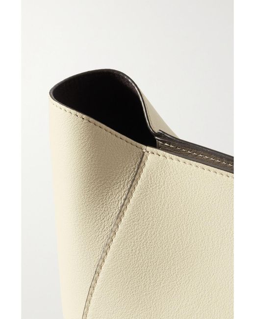 Metier Natural Incognito 36 Two-Tone Leather Tote