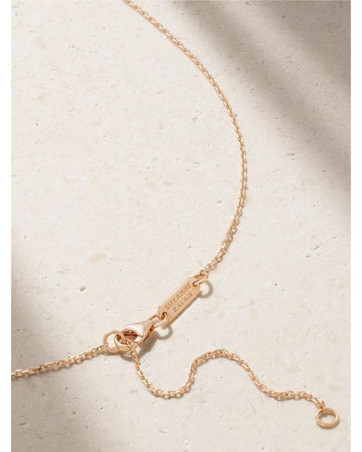 Suzanne Kalan Natural 18-Karat Rose Diamond Necklace