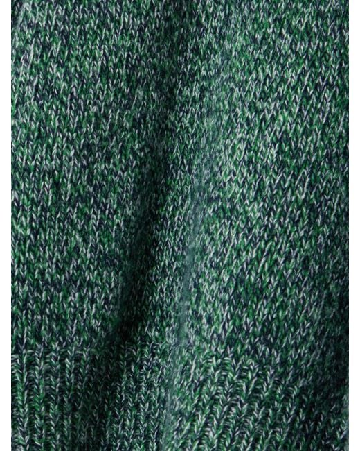 B Sides Green Wool Sweater