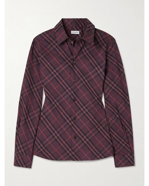 Shirts Burberry en coloris Purple