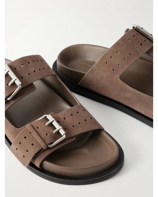 A.Emery Brown Leon Suede Sandals