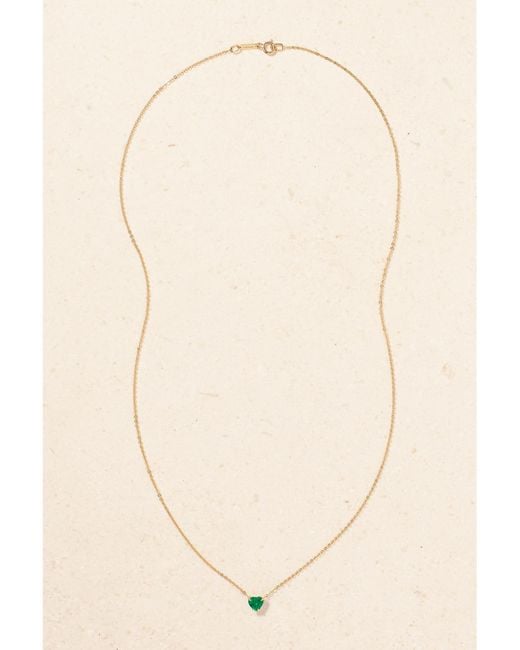 Anita Ko Green 18-Karat Emerald Necklace