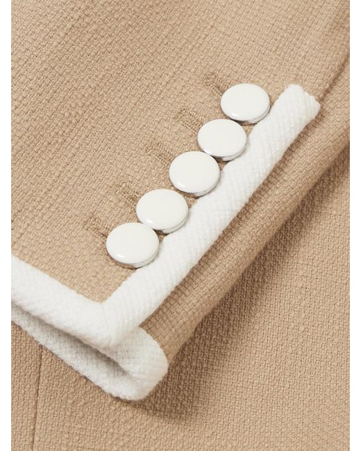 Veste En Tweed De Coton Mélangé Beale Veronica Beard en coloris Natural