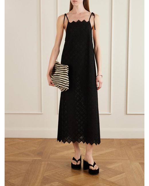 LIBEROWE Black Jolie Lace Maxi Dress