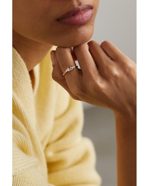 Suzanne Kalan Natural 18-Karat Rose Diamond Ring
