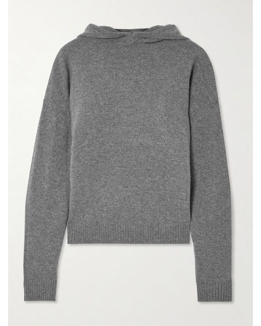 Pull À Capuche En Cachemire Carven en coloris Gray