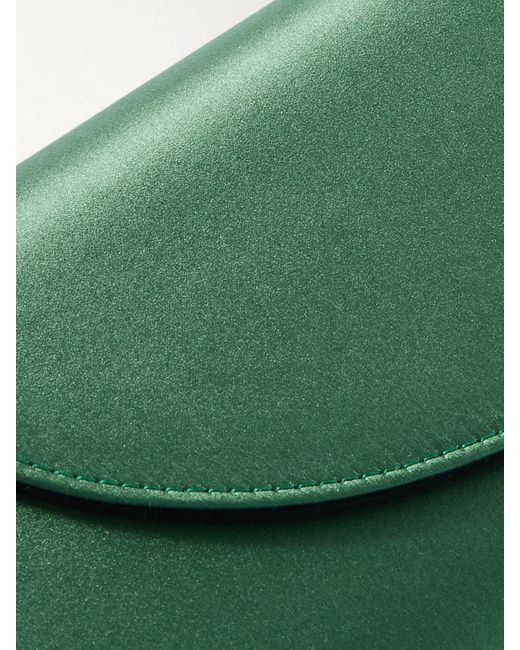 Hunting Season Green Opera Satin Clutch