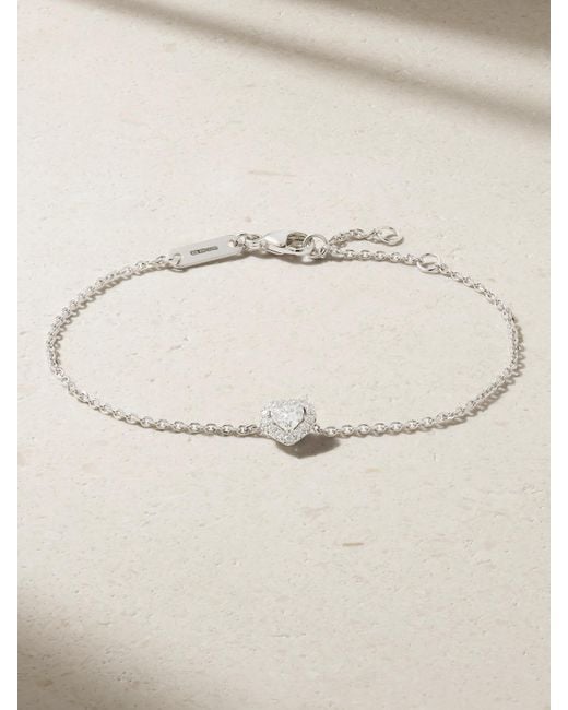 De Beers London Natural Aura Solitare -Karat Diamond Bracelet