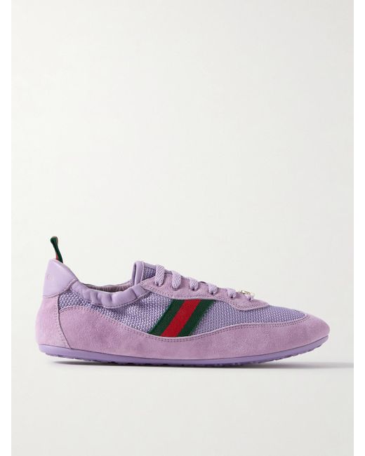 Gucci Purple Shift Damensneaker, Größe