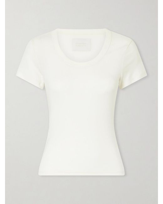 Citizens of Humanity White Maude Jersey T-Shirt