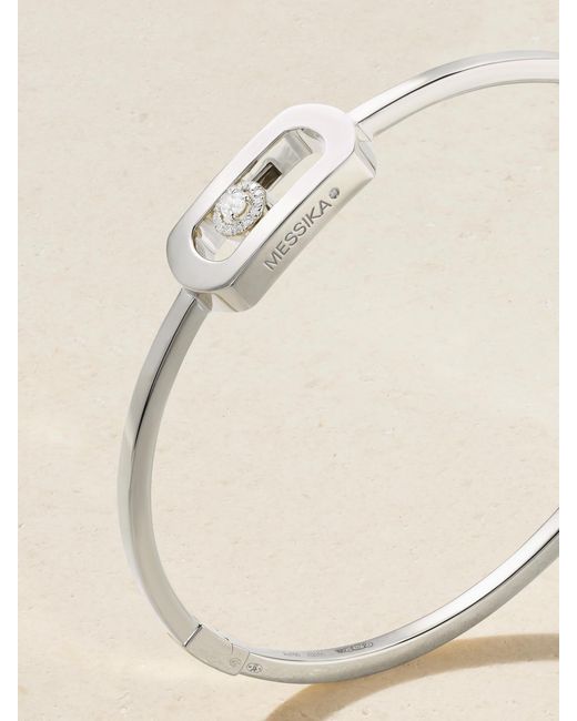Messika Natural So Move 18-Karat Diamond Bracelet