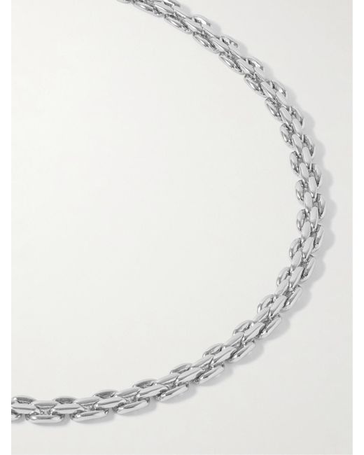 Jennifer Fisher White Soho-Plated Necklace