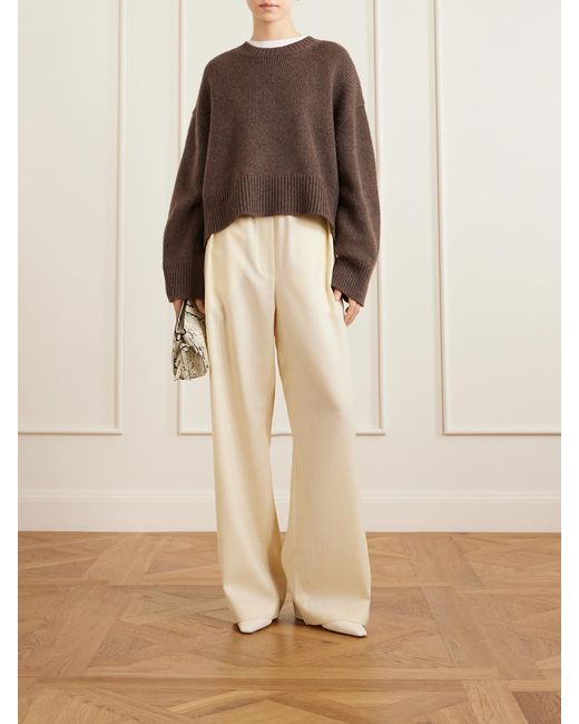 Aeyde Natural Rory Pumps Aus Leder