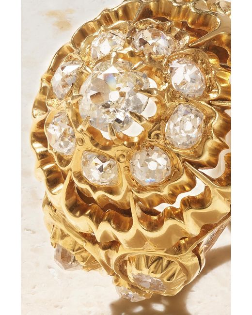 Fred Leighton Metallic Diamond Ring