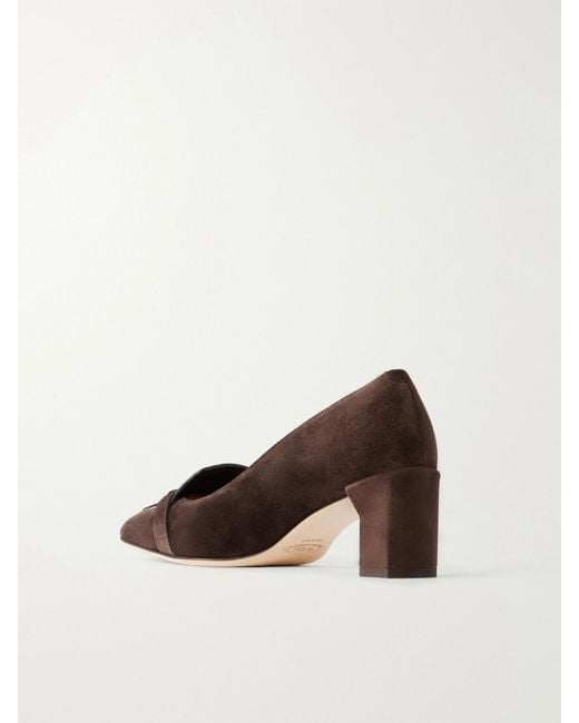 Tod's Brown 50 Suede Pumps