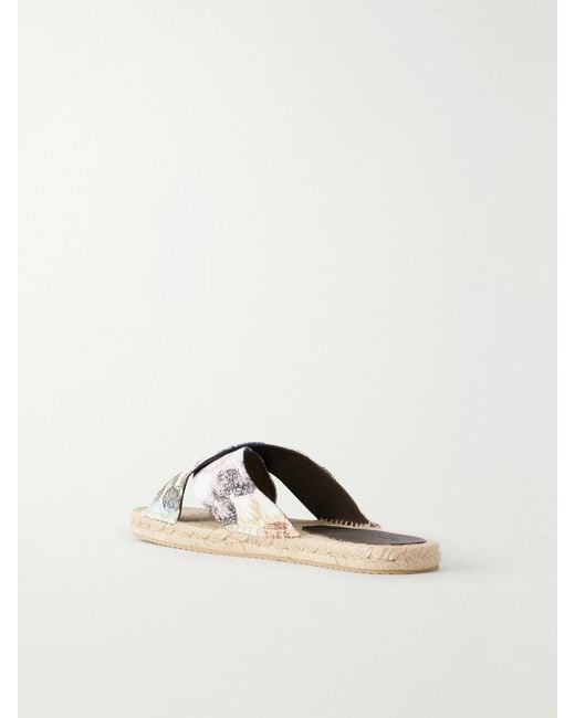 Missoni Blue Harlow Braided Flat Sandals
