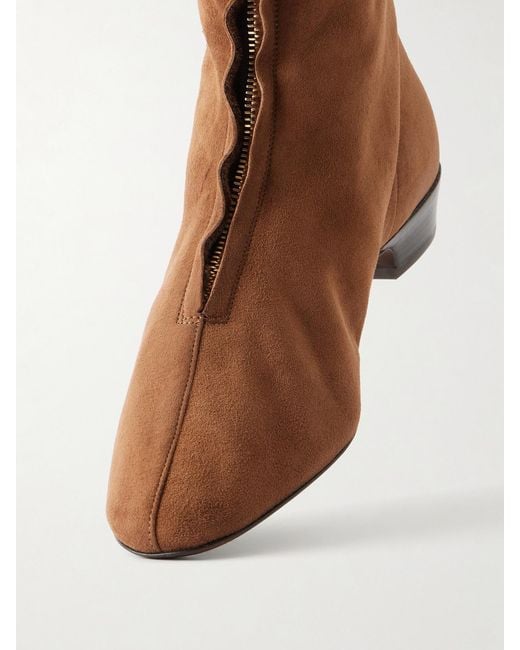 Herbert Levine Brown Easy Does It 25 Suede Ankle Boots