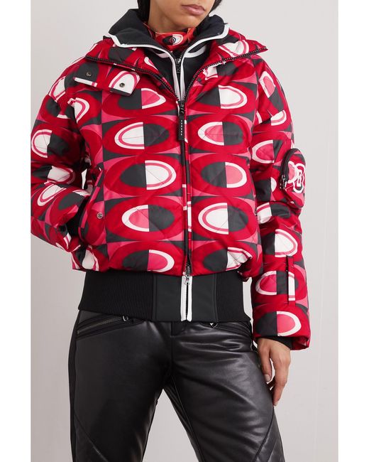 Bogner Red Elani Down Ski Jacket