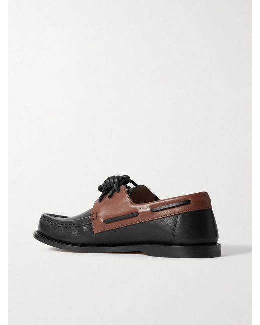Loewe Brown Campo Boat Shoe
