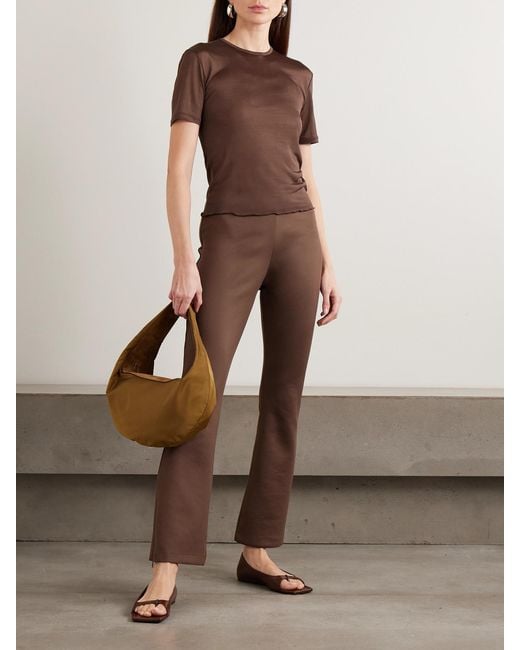 The Park Brown Sarah Scuba Pull On Pants