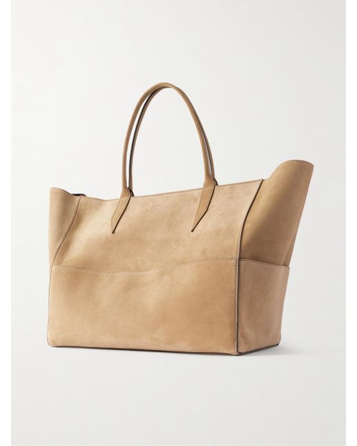 Sac À Main En Daim Incognito Cabas Large Metier en coloris Natural