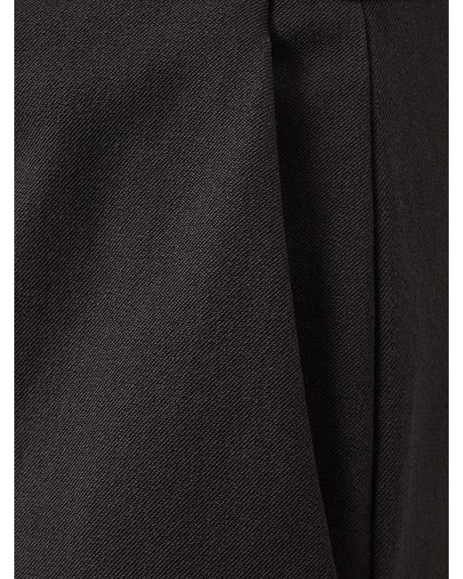 Joseph Black Tafira Stretch-Gabardine Straight-Leg Pants
